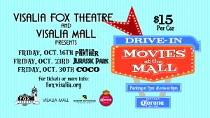 Movies at the Mall, a Drive-In Experience @ The Visalia Mall | Visalia | California | United States